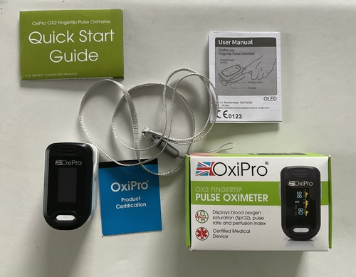 Oxipro ox2 pulsoximeter - pulsoximeter, ~