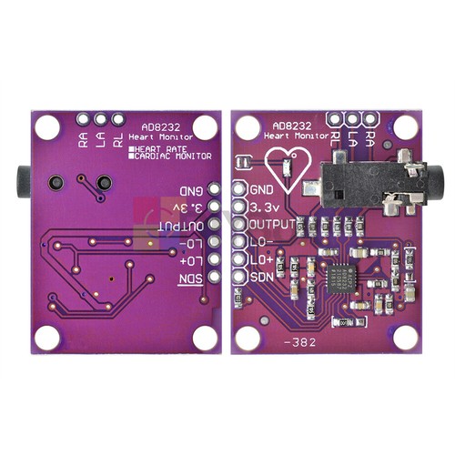 Single lead ad8232 heart rate - single,